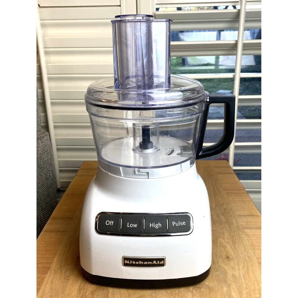 KitchenAid 7Cup Food Processor System White Tested‎ KFP0711WH NO BLADE